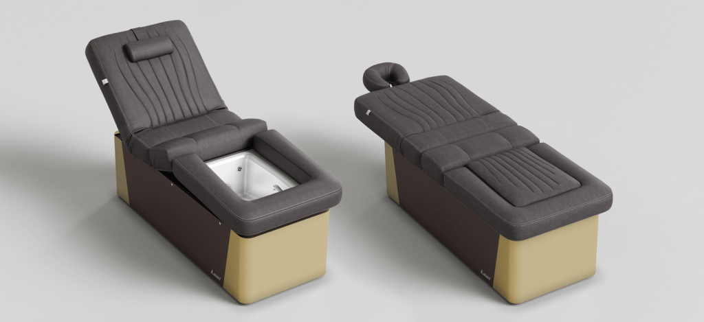 amalfi pedicure and manicure chair