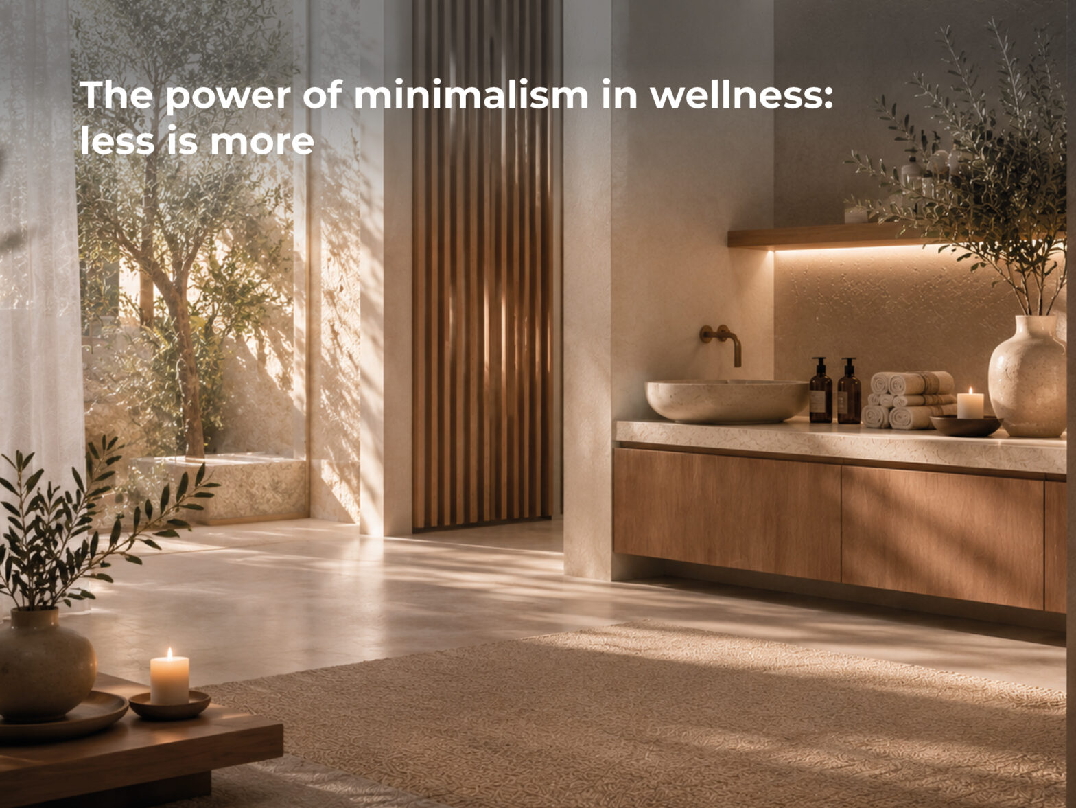 The power of minimalism in wellness: less is more